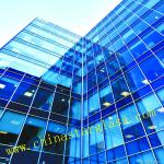 12mm Tinted Reflective Float Glass Curtain Walls-REFLECTIVE GLASS