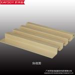 Guangzhou Wood grain Great wall panel, wave wall/ceiling design-ACW04,ACW05