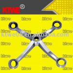 stainless steel four spider Curtain wall claw/connet claw-KTW06310