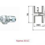 stainess steel routel for the glass clamp spider-004