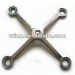 Four ways stainless steel spider for glass-DCP00032428