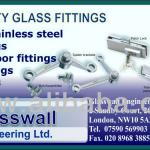 Glass Fittings Frameless Fittings, Sliding Doors, Spider Fittings, Bolted Glazing, Floor springs-