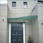 Glass Canopies - Framed Glass Canopie Glass Awning Support System/glass canopy system-002