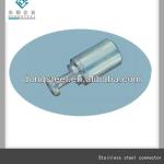 SS glass glass adaptor / Glass connector-glass hinge -28