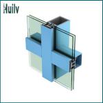 Aluminium profiles of Huilv 120mm Exposed frame Curtain wall with best price-120M