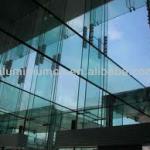 Aluminium Extrusion Profiles Framed Glass Curtain Wall-6063