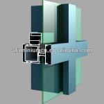 aluminium extrusion profile of curtain wall/glass roof/ sunroom-6063