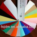 Colorful PVC decorative film /solid color membrane press sheet-LD solid color
