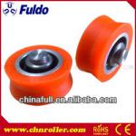 V Groove Plastic Roller, Nylon Pulley, Sliding Window Parts Roller PA-22/06-PA-22/06