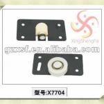 heavy duty wooden cabinet sliding door roller from guangzhou X7704-X7704