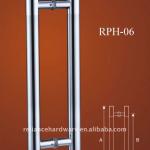 Quality Stainless Steel H Shape Glass Door Pull Handle-RPH-06