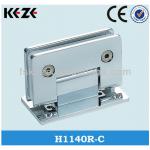 mirror chrome glass door hardware hinge-H1140R glass door hardware