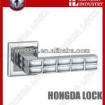 Square escutcheon chrome plated door handle-R15-434 CP