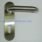 High Quality Stainless Steel Door Handle Lock for bedroom wood door-LH1002B