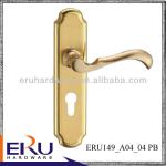 hot sale Euro profile brass door lock-ERU149_A04_04 PB