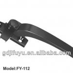 Powder coated aluminium window handle-FY-112