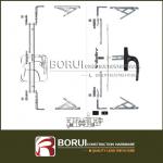 Aluminum &amp; UPVC Door and Window Hardware-BR.100-800