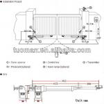 Swing gate opener, TM-G12B-TM-G12B