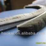 high quality anti-water/wind silicated brush weather strip for wooden door and window-all size
