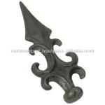 Wrought Iron Rail Heads-