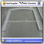 2014 new nature yellow sandstone stone door frame-SG-D409