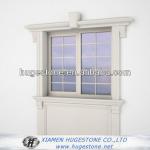 Hand carved stone window frames-H-L014