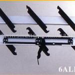 Aluminum Plastic Louver Frames with Double Bar-LFALPP9