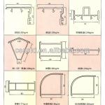 Less than USD1050 per ton UPVC window profile-CS130703