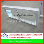 PVC Shutter design for fixed Glass Windows-pvc shutter