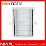 GLASS LOUVER WINDOW /PVC WINDOW WITH ROLLER SHUTTERS-MY9-02