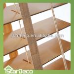 Bamboo retractable window blind,mini window shutter-mini window shutter