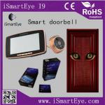Hot sale China manufacturer home security system digital hidden camera peephole door wifi camera-Smart Eye I9