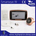 Hot sale digital wirless GSM MMS home security wifi door viewer with cover-i9