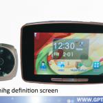 5.0" touch screen digital door peephole/ viewer with doorbell, support picture and video memory(TP-K800)-TP-K800