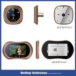 Smart door peephole viewer with wide angle scope-iHome 2