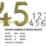 Brass House Number (HN7100)-HN7100