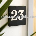 Black Acrylic Door Sign,Acrylic Door Plate,Black Plasic Sign Board-SS-17