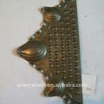 wrought iron gate parts lock plate-QY-DP03