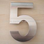 Stainless steel door number for Apartment-N005F