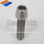 Titanium taper head bolt DIN912-Ti taper head bolt