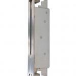 Stainless Steel Flush Bolt for big steel door operated in the middle-FB001