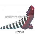 Hot sale wholesale indoor beautiful high heel door stop-RH2013-10163
