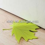 Creative autumn leave plastic door stop-E-129281