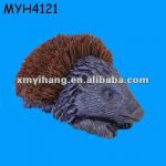 Resin Decorative Bristle Back Hedgehog Doorstop-MYH4121