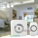 Doorbell with 52 classical melodies remote control of wireless Doorbell, door bells-B-1E-DB