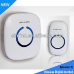 2013 ipod design waterproof and LED light western style doorbell electronics wireless doorbell-638-2