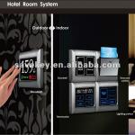 touch panel hotel door bell with clear LCD indication-TS-DB20