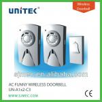 2013 AC apartment wireless voice recording doorbell-UN-A1x2-C3