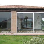 Aluminium stack doors C/W thermal break&amp;double glazed and AS2047-