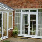 aluminium entrance doors C/W thermal break&amp;double glazed and australian standard-